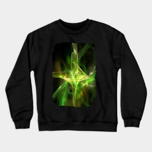 Creature Green Yellow Crewneck Sweatshirt